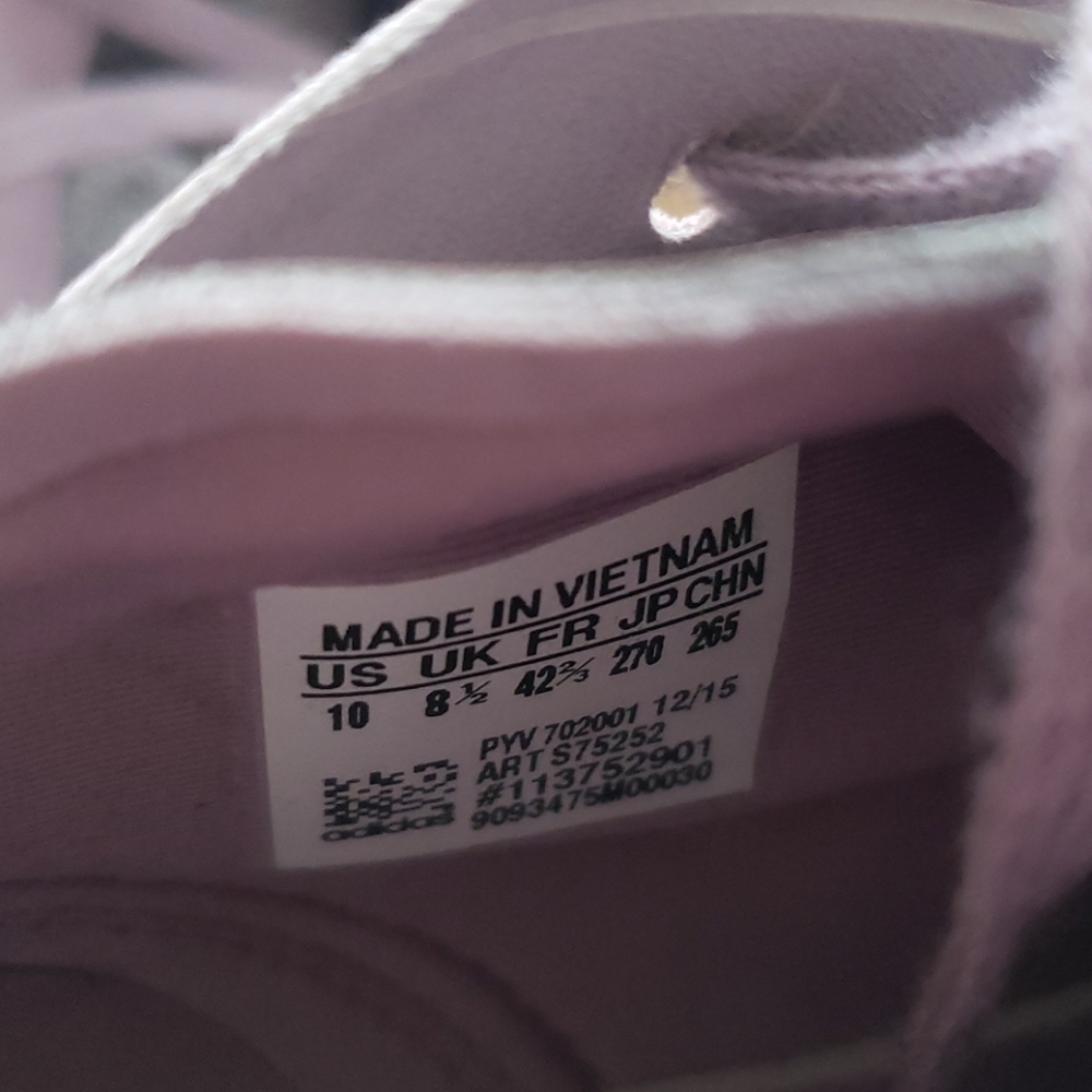 ADIDAS tubular purple sneakers tennis shoes - Picture 7 of 10